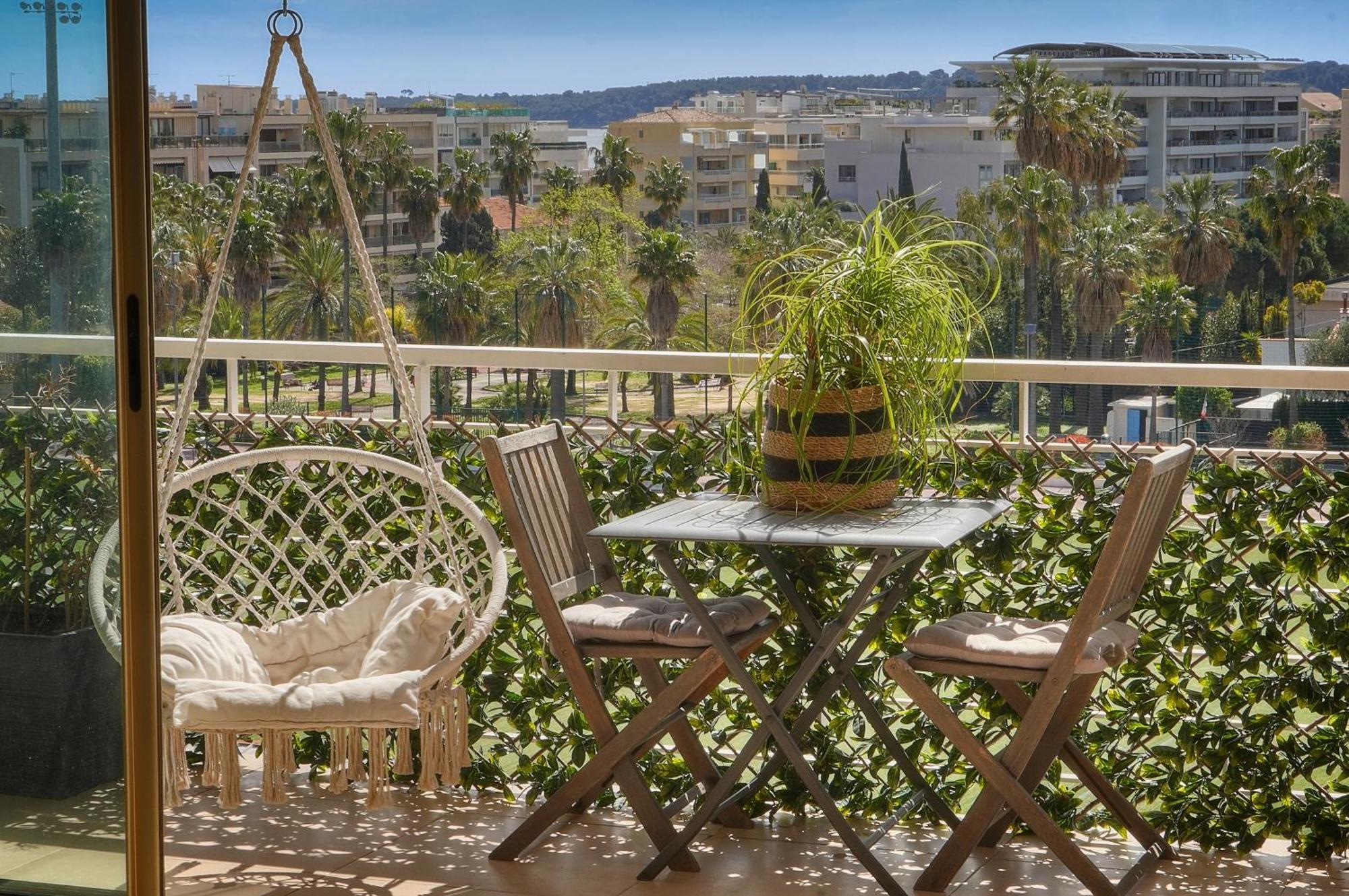 Frgk "Etoile Du Sud Terrasse Vue Mer Palm Beach" Cannes Kültér fotó