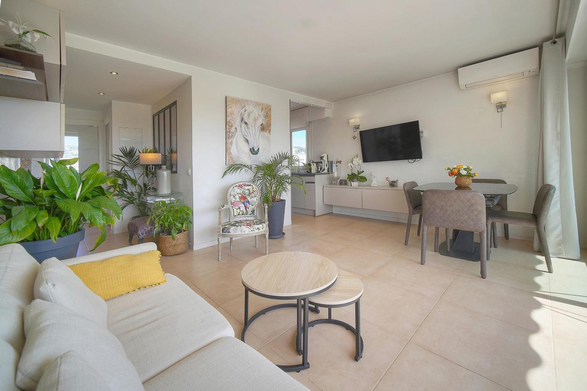 Frgk "Etoile Du Sud Terrasse Vue Mer Palm Beach" Cannes Kültér fotó