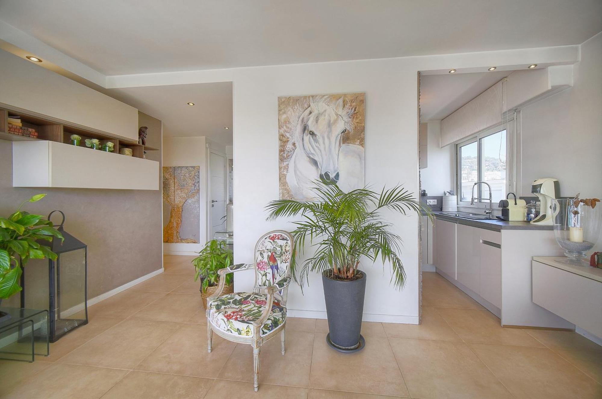 Frgk "Etoile Du Sud Terrasse Vue Mer Palm Beach" Cannes Kültér fotó